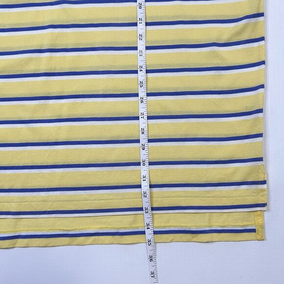 Lot Of Polo Ralph Lauren Polo Shirt Mens Size 2XL Striped Yellow Blue Color Pony - Picture 14 of 14